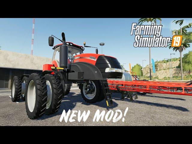 AWESOME COOL MOD in Farming Simulator 2019 | PRETTY AWESOME SPRAYER | PS4 | Xbox One | PC