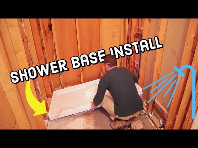 How to Install a DreamLine Shower Base With Oatey Drain