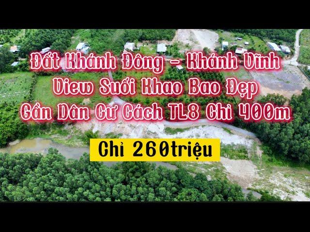 Cơ Hội Đầu Tư Đất Nền Khánh Vĩnh Chỉ Với 260 Triệu Đồng |Lê Vươn Nhà Đất Nha Trang