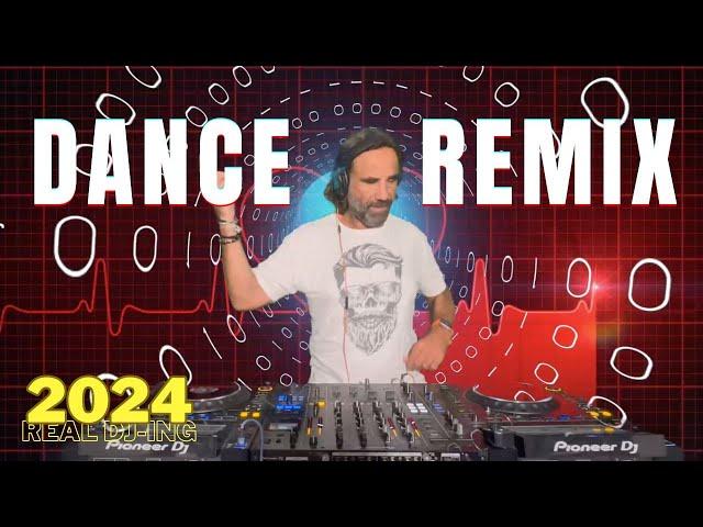 DANCE PARTY SONGS 2024  Mashups & Remixes Of Popular Songs  DJ Remix Club Music Dance Real DJ-ing