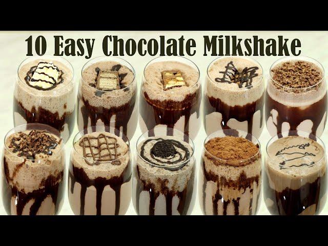 10 Easy Chocolate Milkshake Recipe – How to Make Chocolate Summer Drinks