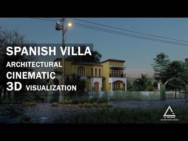 SPANISH VILLA | Architectural 3D Visualization | Lumion11 | Cinematic Animation| 3D Render