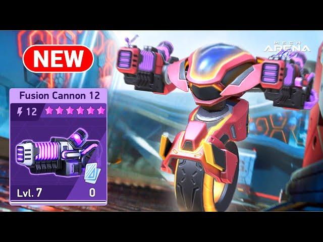 New Weapon Fusion Cannon 12 - Killshot - Mech Arena