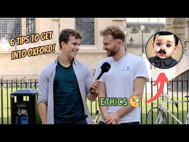 Should You Kill Baby Hitler? | How to get into Oxford / Cambridge