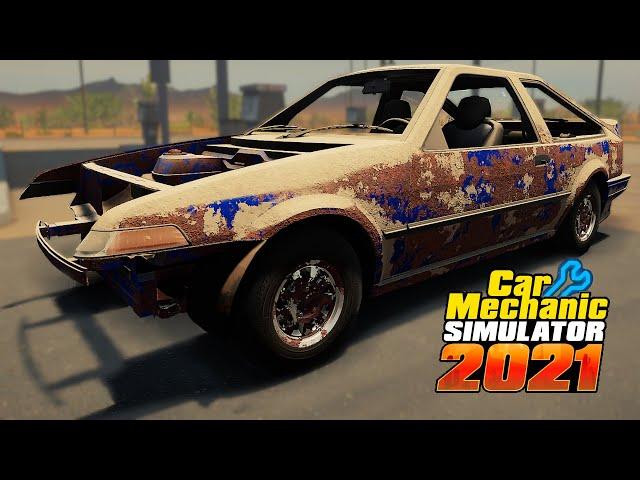 14 сюжетный заказ Car Mechanic Simulator 2021! Ставим на ход Sakura Takumi Velin в режиме эксперта!