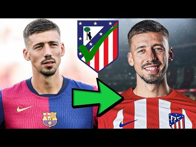 BREAKING NEWS: Clement Lenglet To Atletico Madrid Is A Done Deal️| Loan Deal w/ No Buy Option 