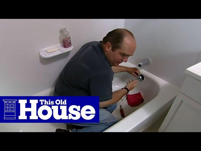 How to Clear a Clogged Bathtub Drain | This Old House