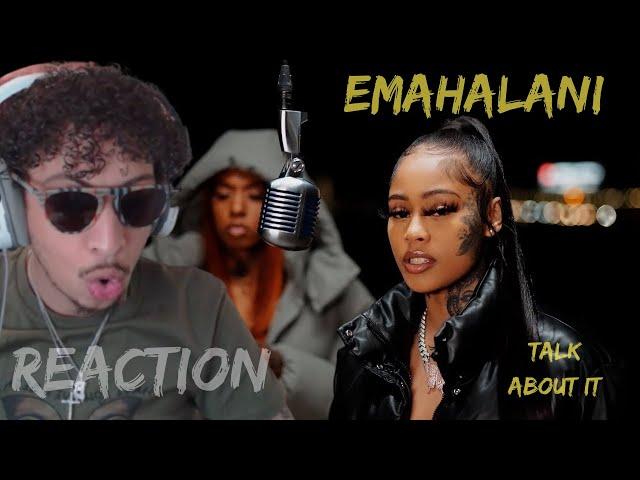 Emahalani (Su'lan) - Talk About It | Street Performance, Reaction Video. #reaction #fyp #freestyle