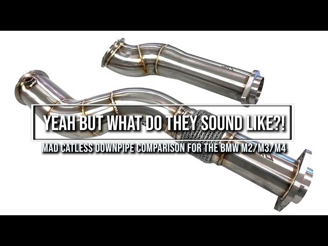 Adding downpipes makes a difference - MAD downpipe exhaust comparison