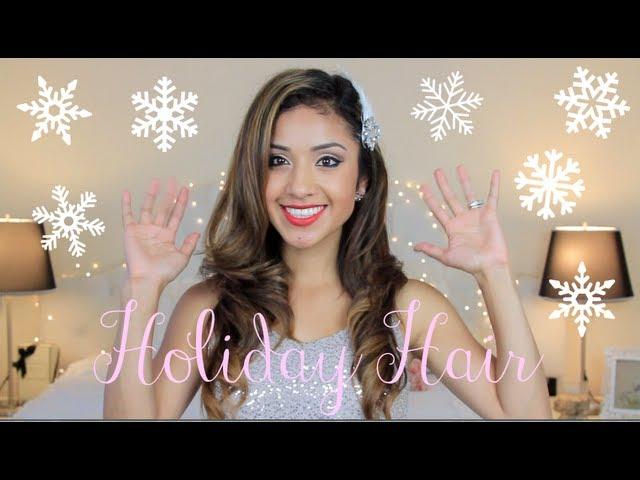 Quick and Easy Glam Holiday Hair