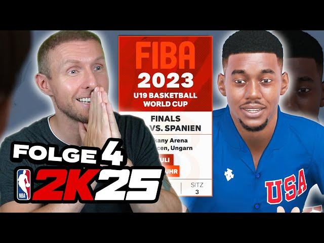 Unser erstes FIBA-GAME! U19 World Cup FINALE! [04] | Lets Play NBA 2K25 Deutsch