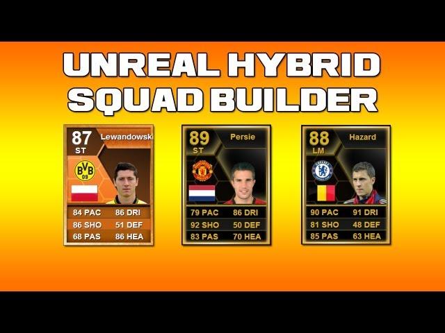 IF 89 VAN PERSIE - 10 INFORM Hybrid Squad Builder - FIFA 13 Ultimate Team