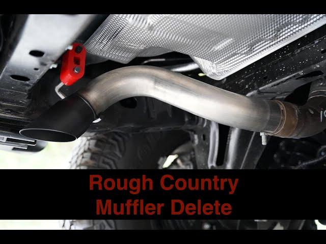 Bronco Muffler Delete - Rough Country vs AWE vs Stock Exhaust