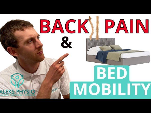 How To Get Out of Bed With BACK PAIN | Aleks Physio