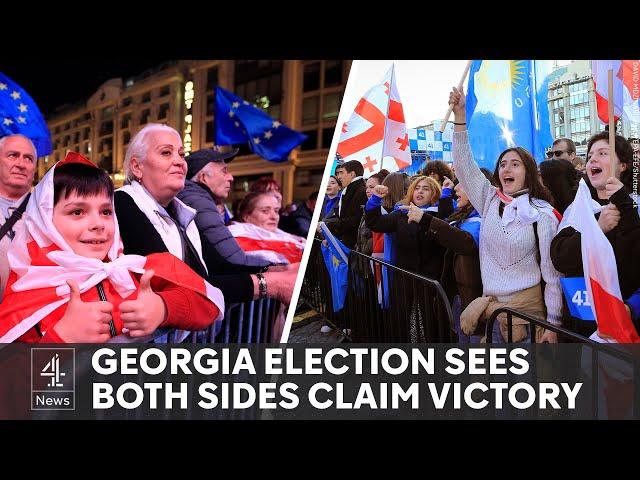 Georgia election: Voters decide on path towards EU or Russia