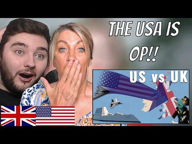 British Mum Reacts to Could US military conquer UK if it wanted to?