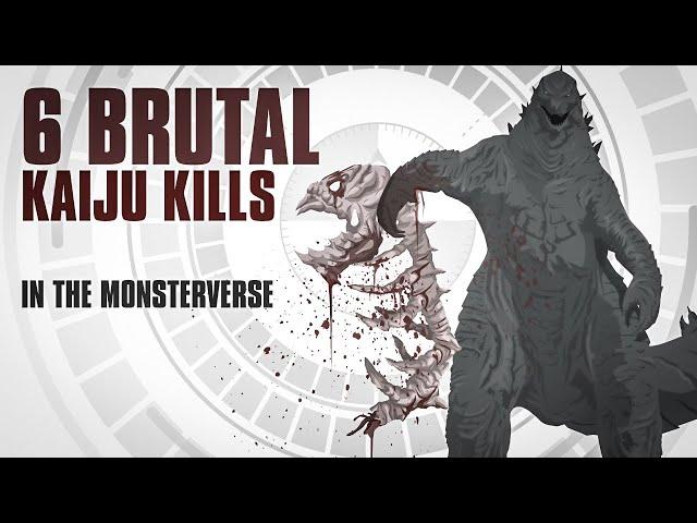 The 6 MOST BRUTAL Kaiju Deaths in the Monsterverse | In-Depth Analysis