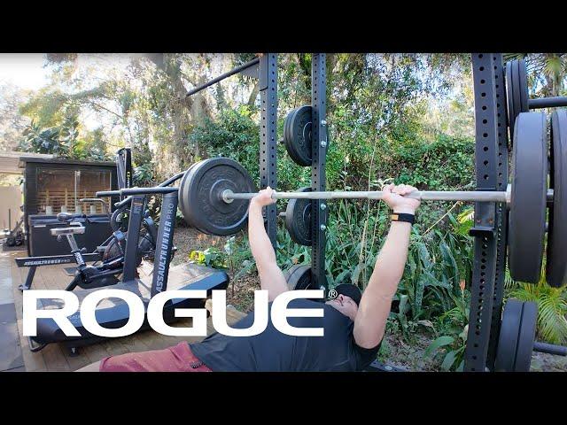 Rogue Equipped Home Gym Tour  - David In Tampa, FL