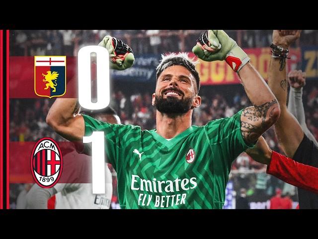 From Pulisic's goal to Giroud's save | Genoa 0-1 AC Milan | Highlights Serie A