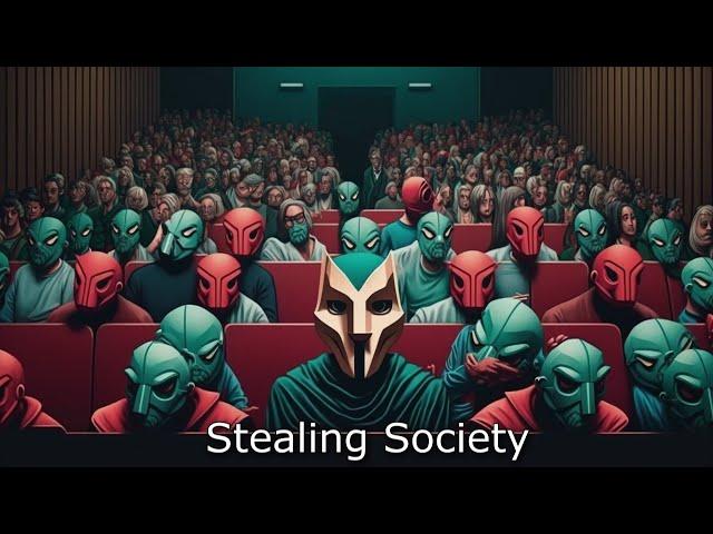 System of a Down - Stealing Society but with AI-generated images for each lyric
