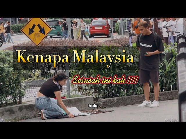 Jual Sepatu Di Malaysia Untuk Balik Kampung !!! Social Experiment