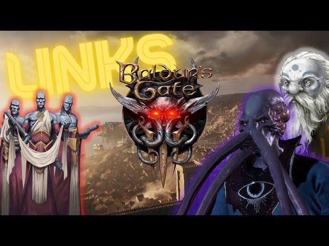 (MADE PRE RELEASE) Links between Baldur's Gate 3 and 5th edition adventures