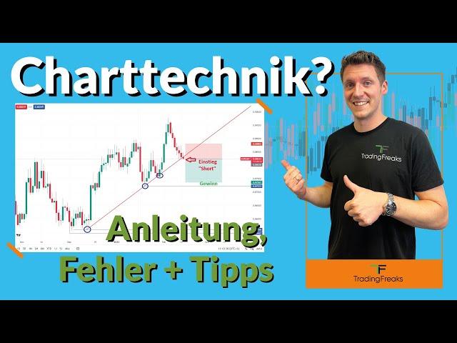 Das beste CHARTANALYSE Video für Trading Anfänger | Einfache Anleitung +Tutorial Charttechnik lernen