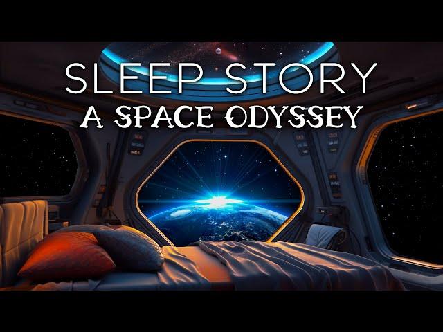 An Adventure through Space: Cozy Bedtime Story with Brown Noise