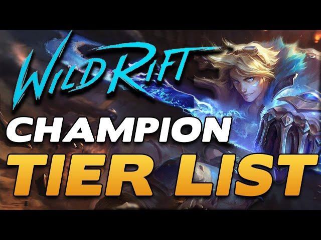 Wild Rift Champion Tier List in EVERY ROLE | Wild Rift Tier List November 2020 EARLY BETA