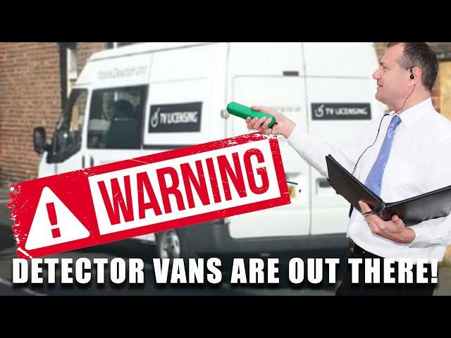 WARNING! - TV Detector Vans Are Out There During The Olympics! 