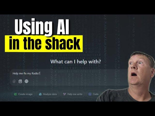 How to use AI in your Ham Shack