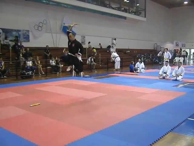 WORLD MARTIAL ARTS CHAMPIONSHIPS IAKSA-ISKA KATA HARD FREESTYLE WEAPONS Dr Srdjan Brkovic, Serbia