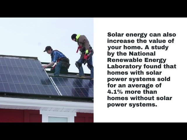 Expeditors Roofing and Solar - The Benefits of Solar Energy for Homeowners