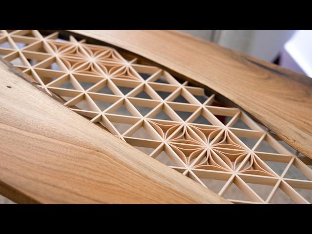 Kumiko River Table | 1,300 Year Old Craft