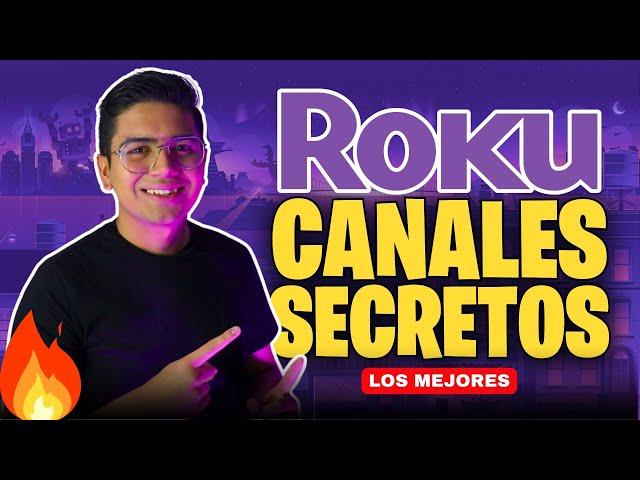 Roku: CANALES SECRETOS GRATIS 2024  | TOP los MEJORES CANALES para ROKU (LEGAL)