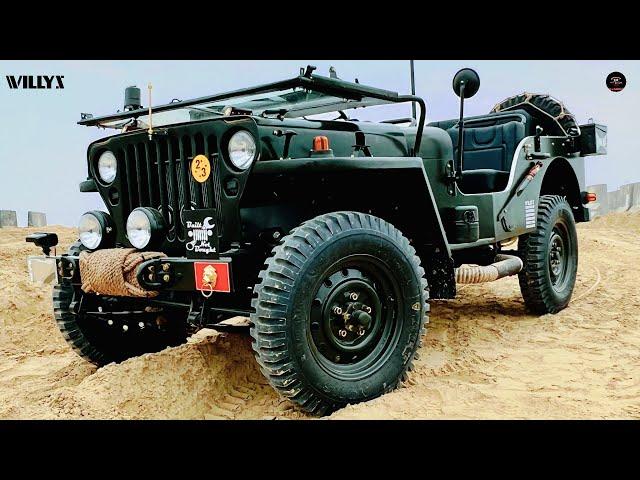 Vintage Modified Open Jeep | 4×4 | Kerala | Off Roading | @8199061161 Jain Motors Jeep