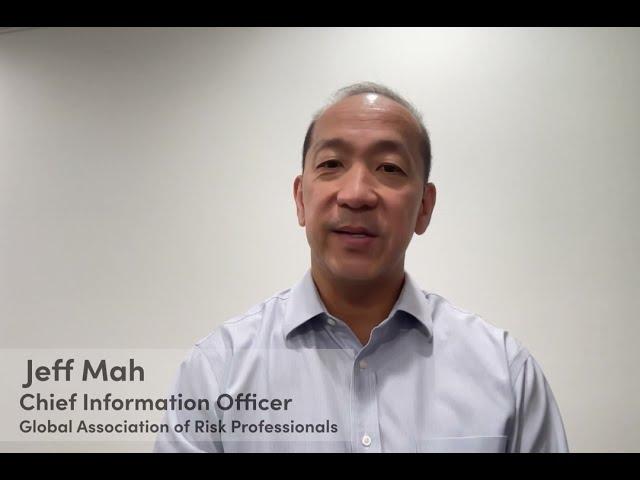 Futran's Client Testimonial : Jeff Mah, CIO, GARP