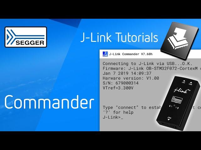 SEGGER J-Link — The J-Link Commander