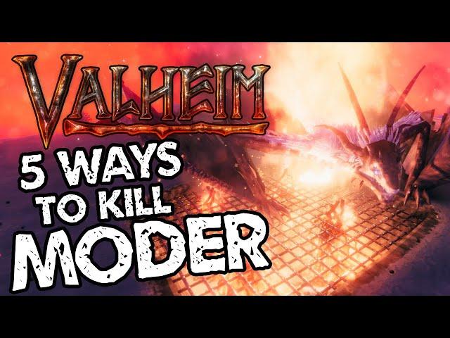 Valheim: 5 Ways to Kill Moder - Melee, Bow & Arrows, Tamed Wolves, Bonfires and Setting a trap