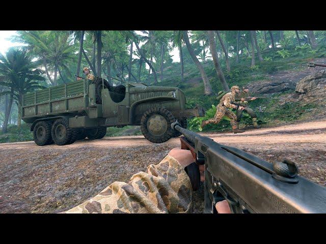 Enlisted "Pacific War" Campaign Gameplay "Guadalcanal Coast" [1440p 60FPS]