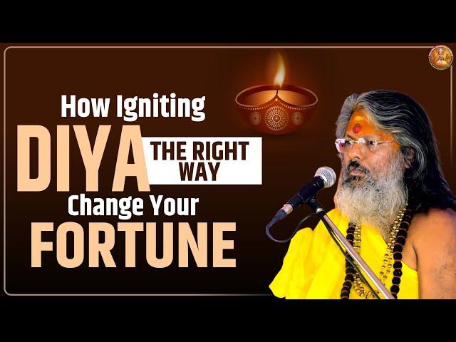 How Igniting Diya The Right Way Change Your Fortune. Vasant Vijay Ji Maharaj