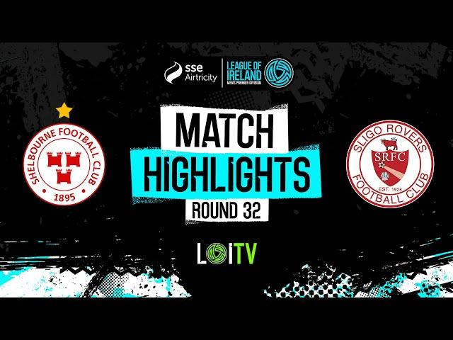 SSE Airtricity Men's Premier Division Round 32 | Shelbourne 0-0 Sligo Rovers | Highlights