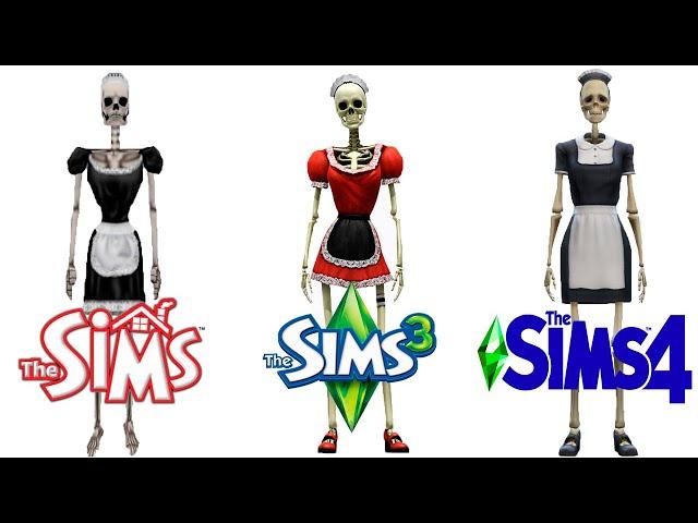 ️ Sims 1 vs Sims 3 vs Sims 4 : Bonehilda - Mini Evolution