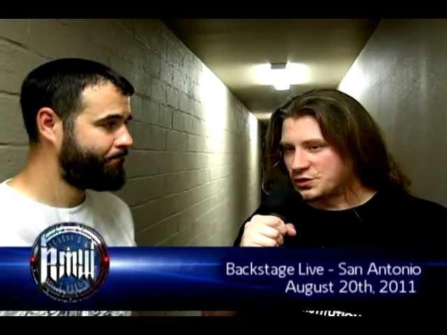 ROB ARNOLD (Six Feet Under) on Robbs MetalWorks 2011
