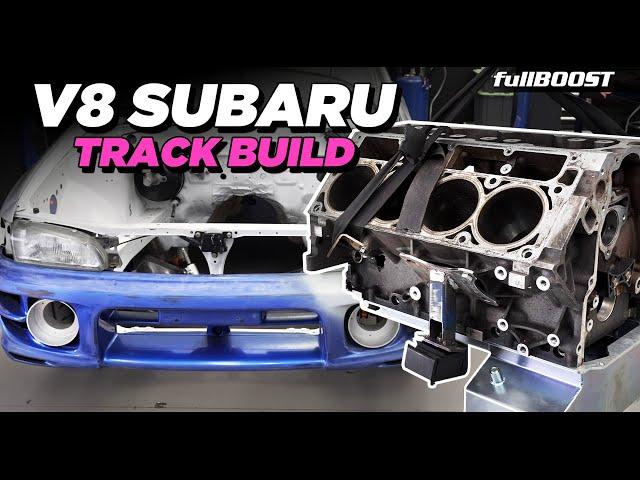 Subaru WRX LS engine build