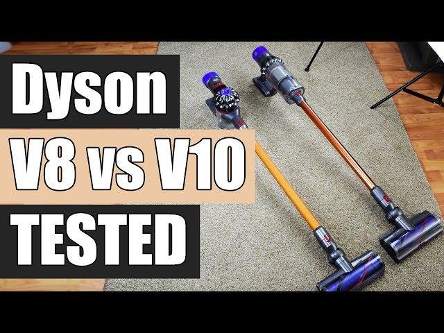 Dyson V8 vs Dyson V10 - Detailed Tests and Comparison