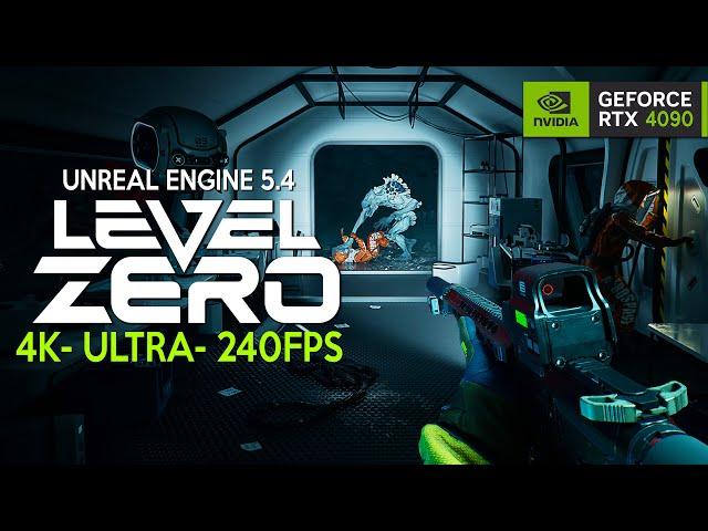 LEVEL ZERO Beta Gameplay | New ULTRA REALISTIC Horror Shooter with ALIENS in Unreal Engine 5