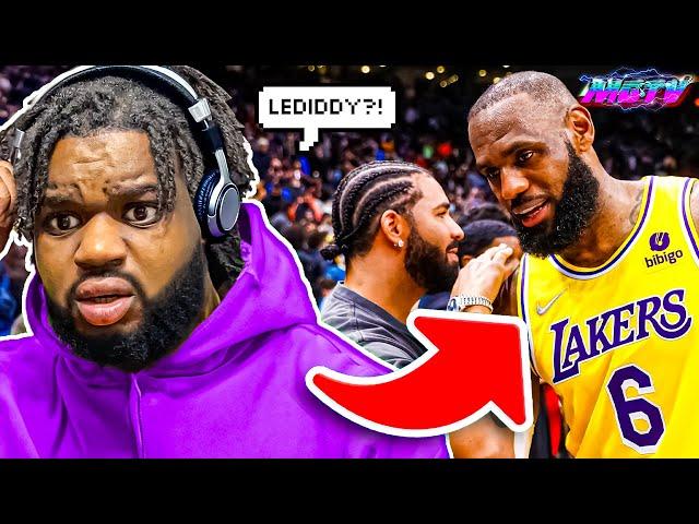 Lakers Fan Reacts To DRAKE DISSED LEBRON JAMES? Fighting Irish Freestyle