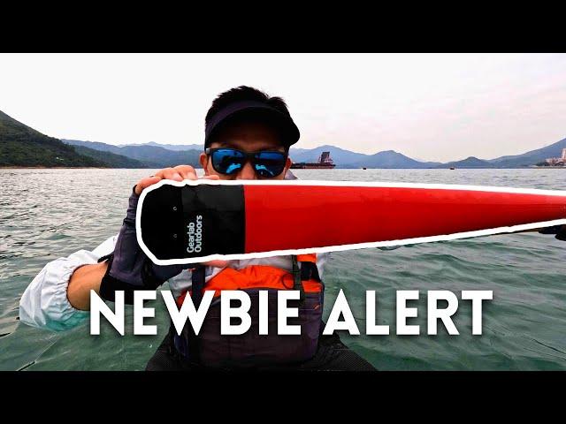 GEARLAB AKIAK. Greenland Kayak Paddle beginner.