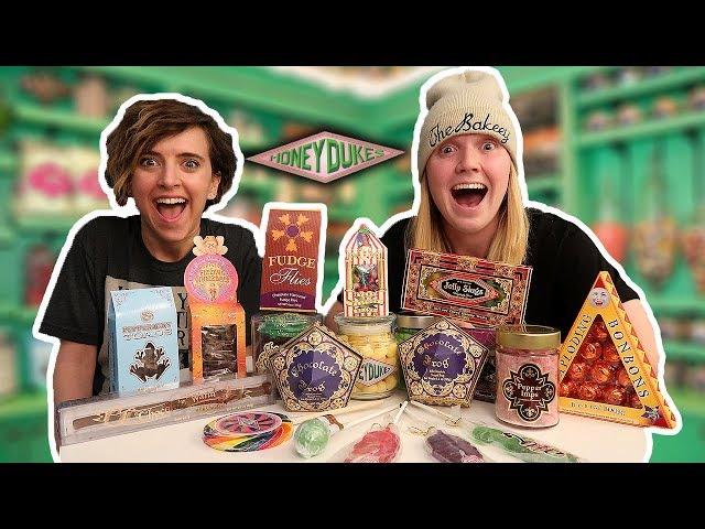 Trying Harry Potter Candy from Honeydukes ft. Tessa Netting